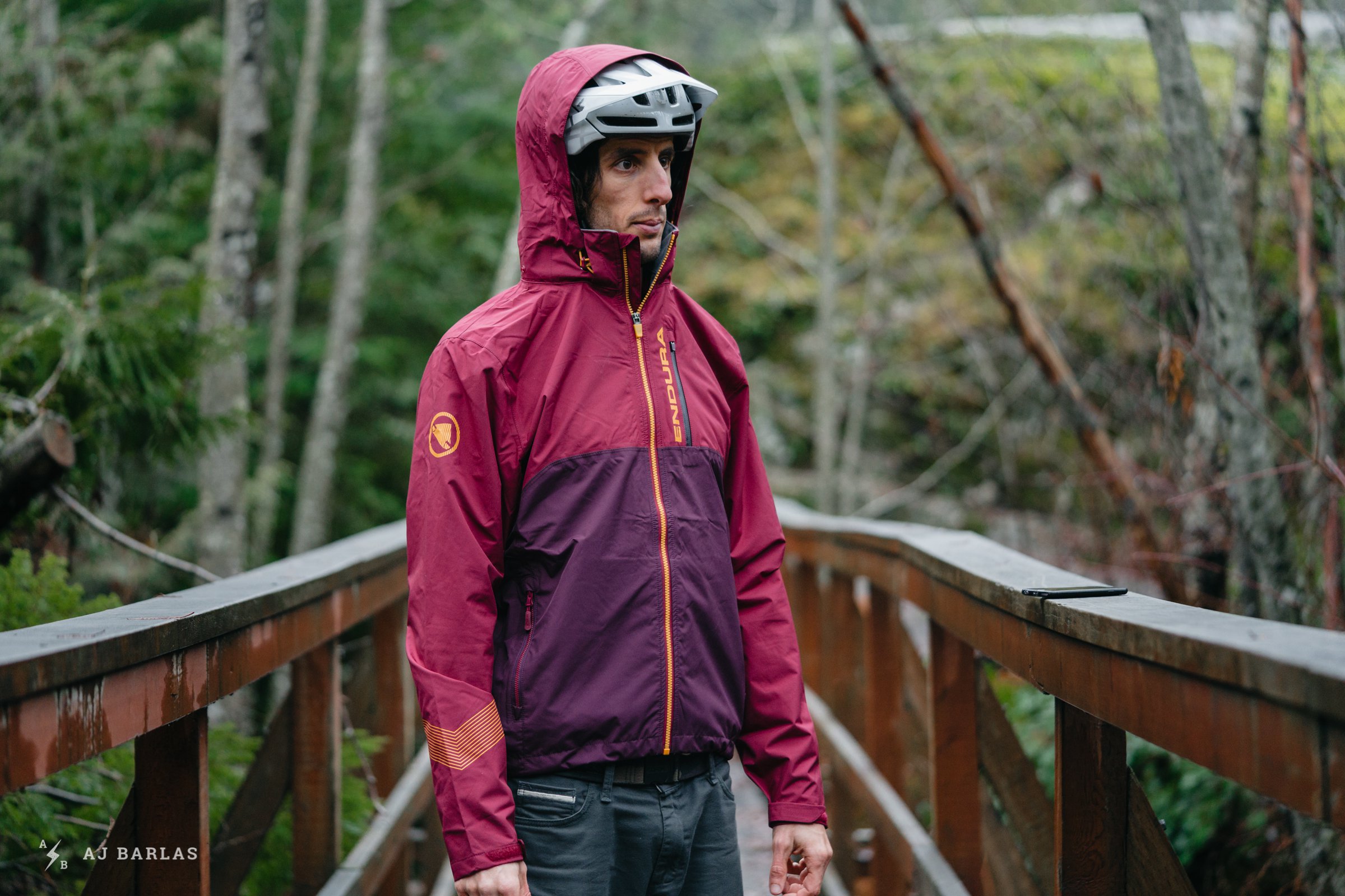 Hooded rain cheap jacket ii