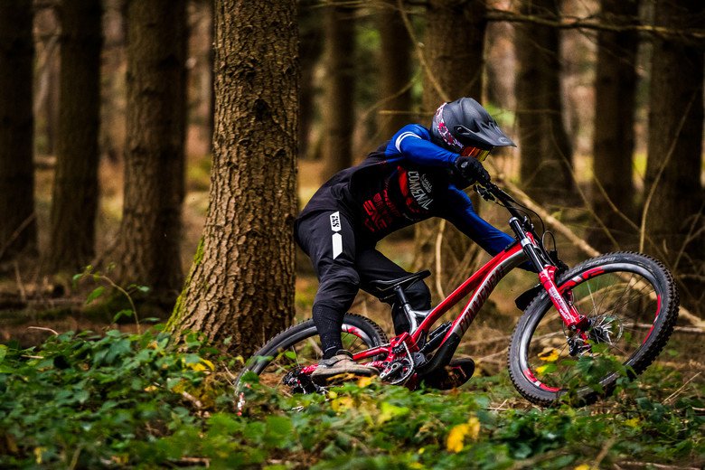 Commencal Vallnord Team bike Idler position two