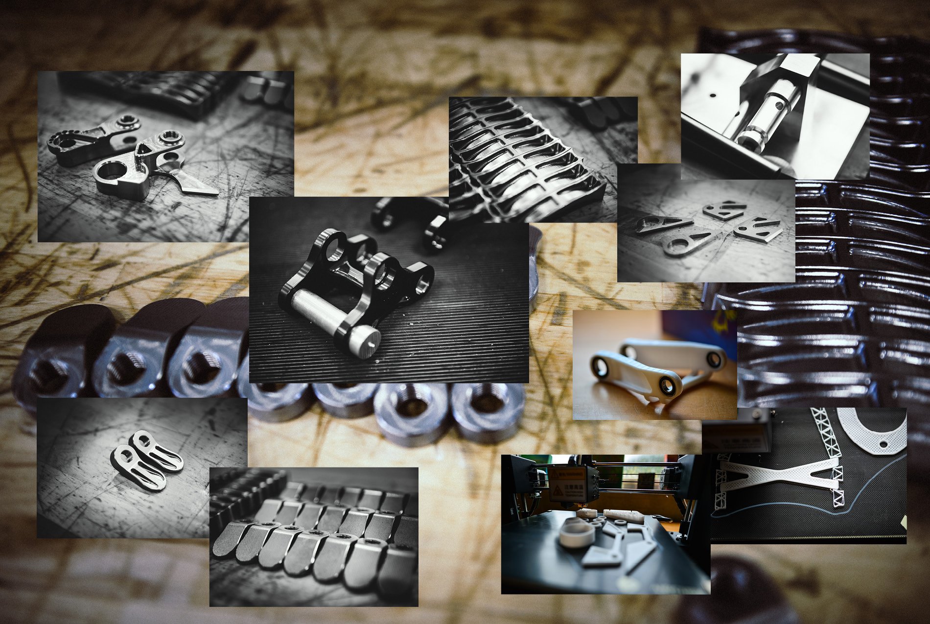 full sus mfg collage
