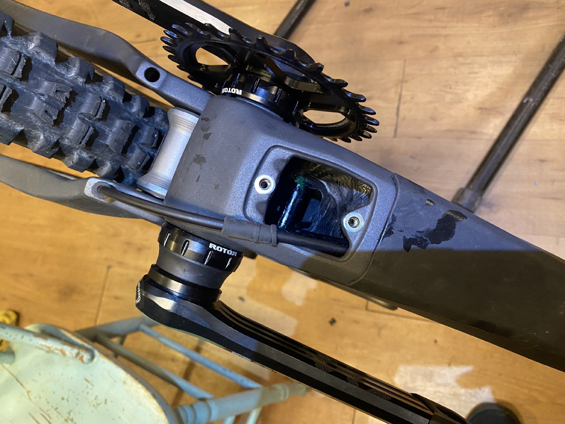 Running a Brake Line through a Frame without Internal Guides