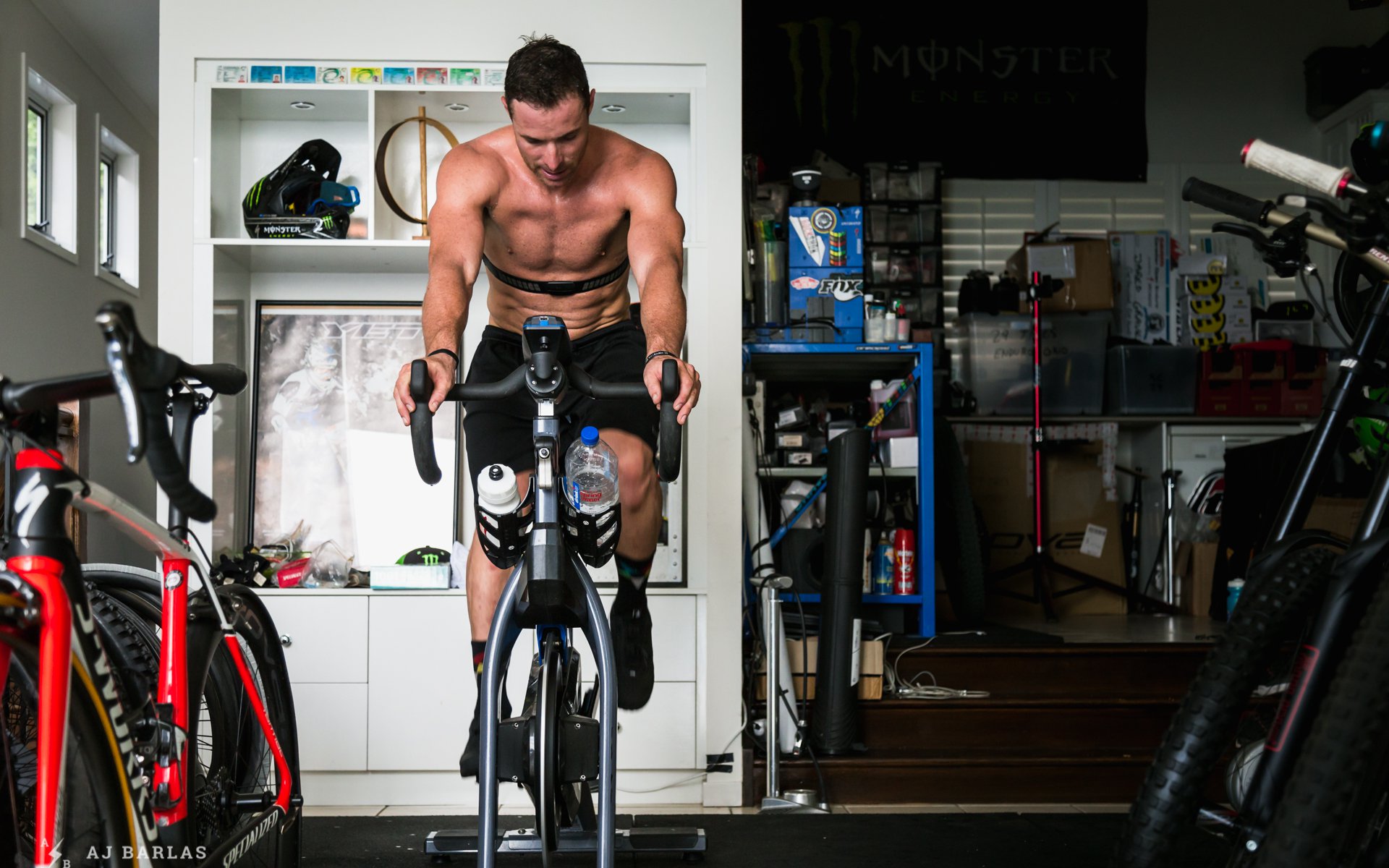 Jared Graves Training at Home