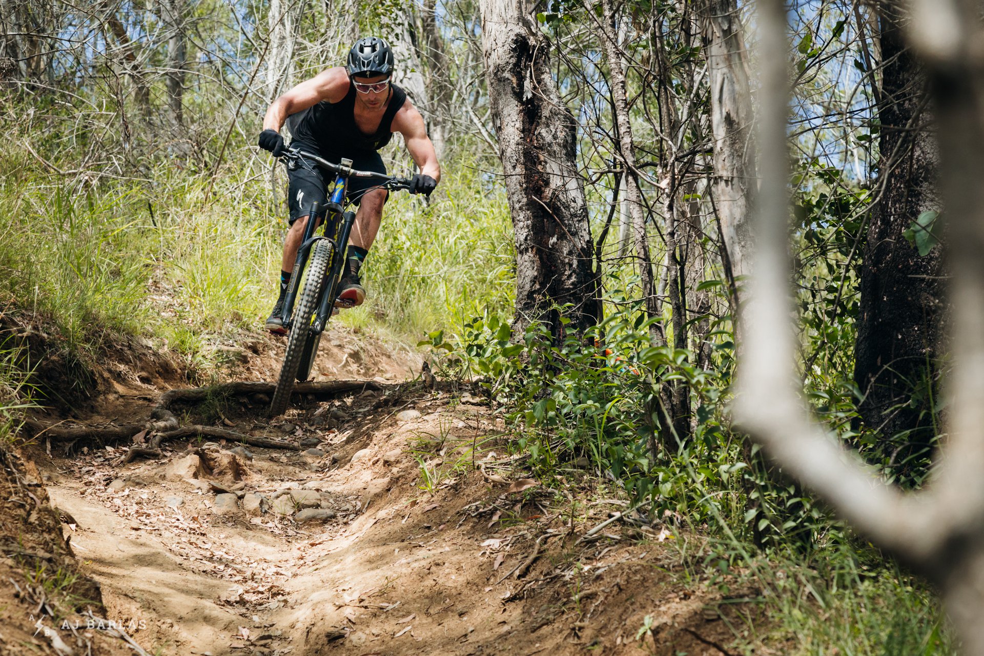 Jared Graves drifting a corner on Cheeseburger, Toowoomba