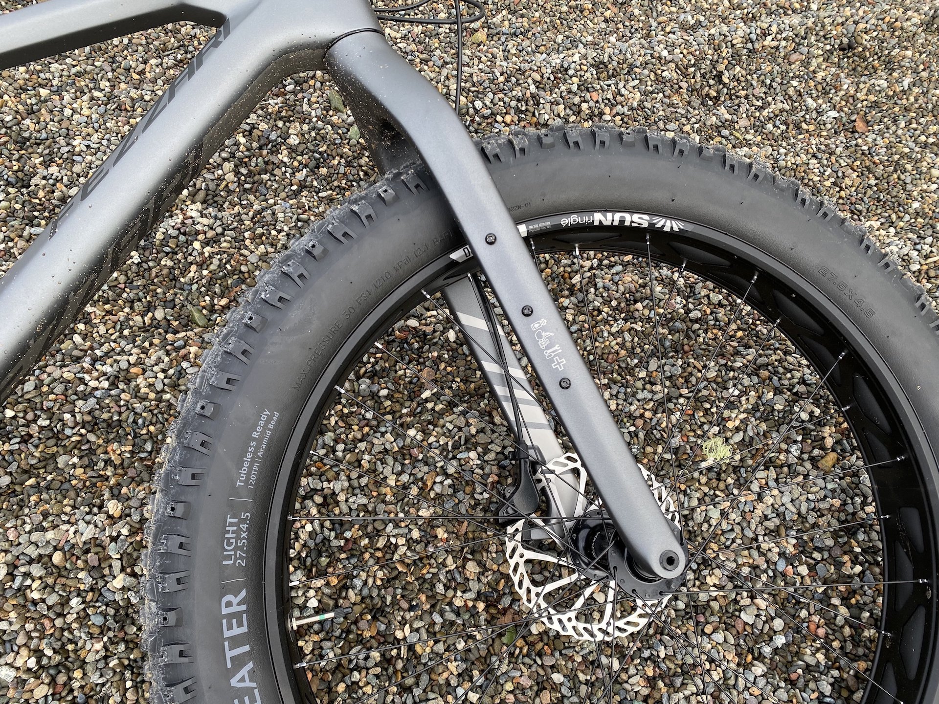 Redesigned Fezzari Kings Peak Fat Bike 