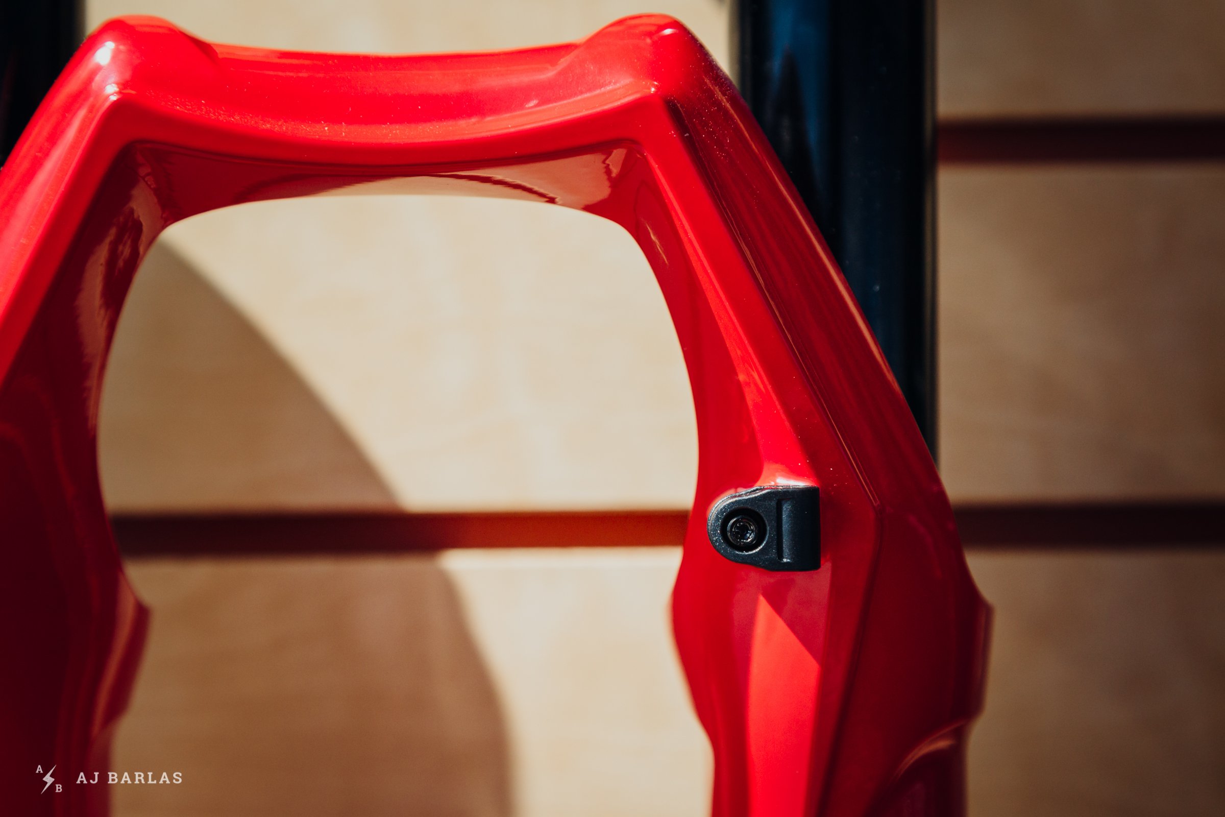 Marzocchi cable clamp.