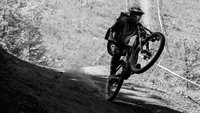 Ratboy on an eMTB in Pila