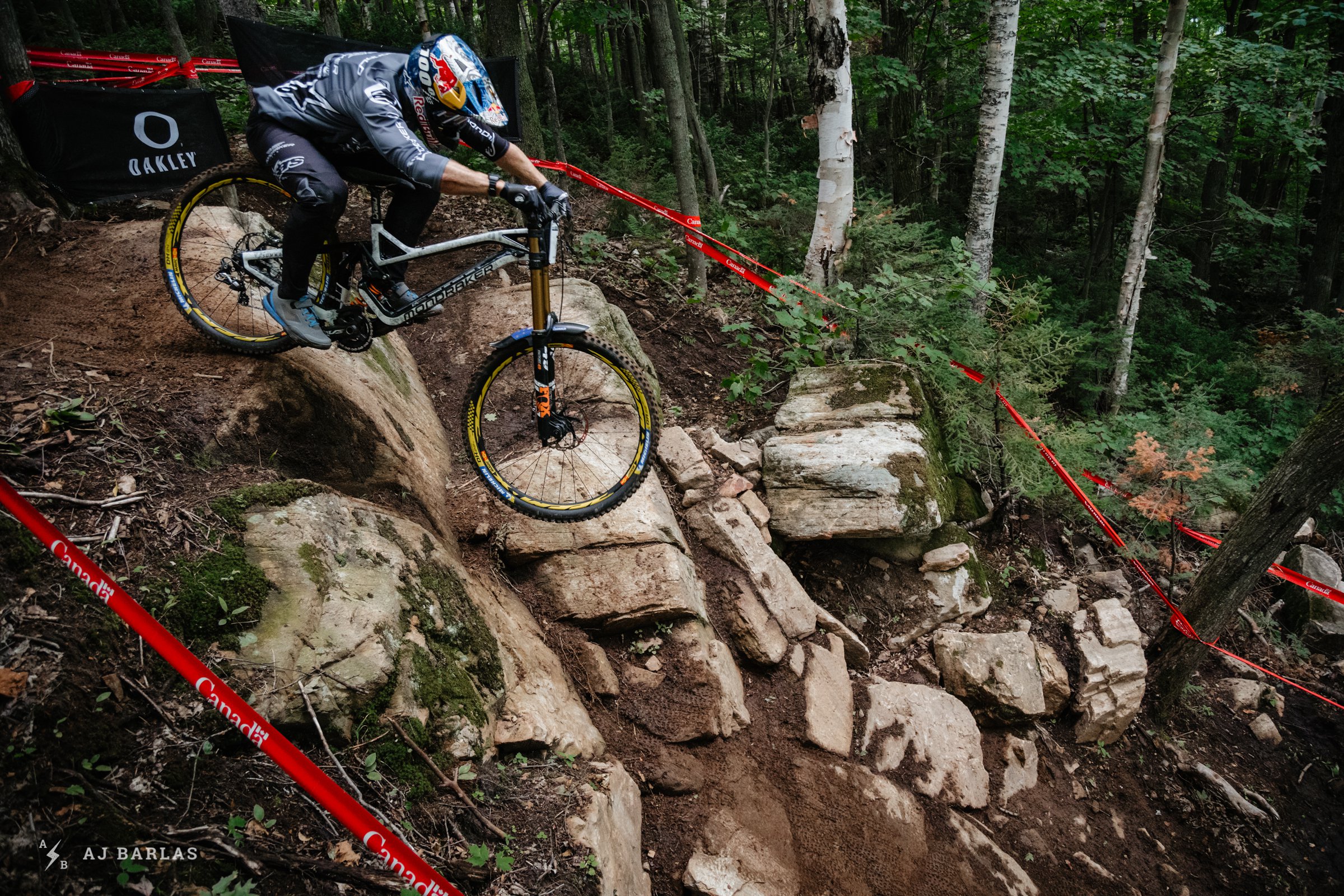 Brook MacDonald moments before his crash in MSA