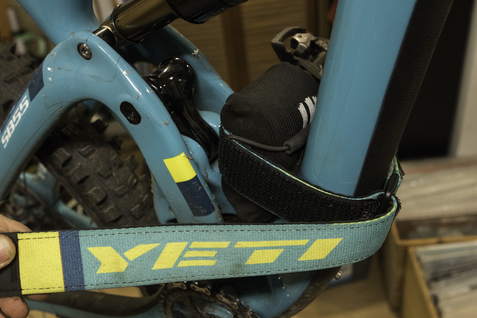 spare tube strap mtb