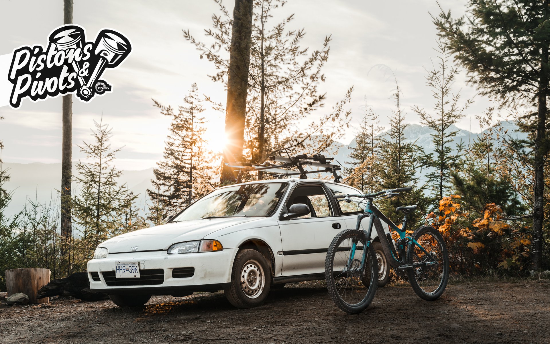 Matt Henn's 1992 Honda Civic and 2015 Giant Reign