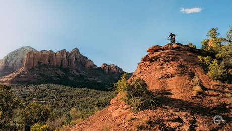 Drew Mackenzie on Anthill Trail in Sedona