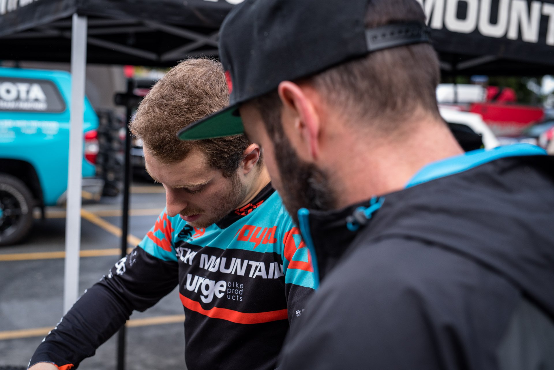 Chatting through final setup