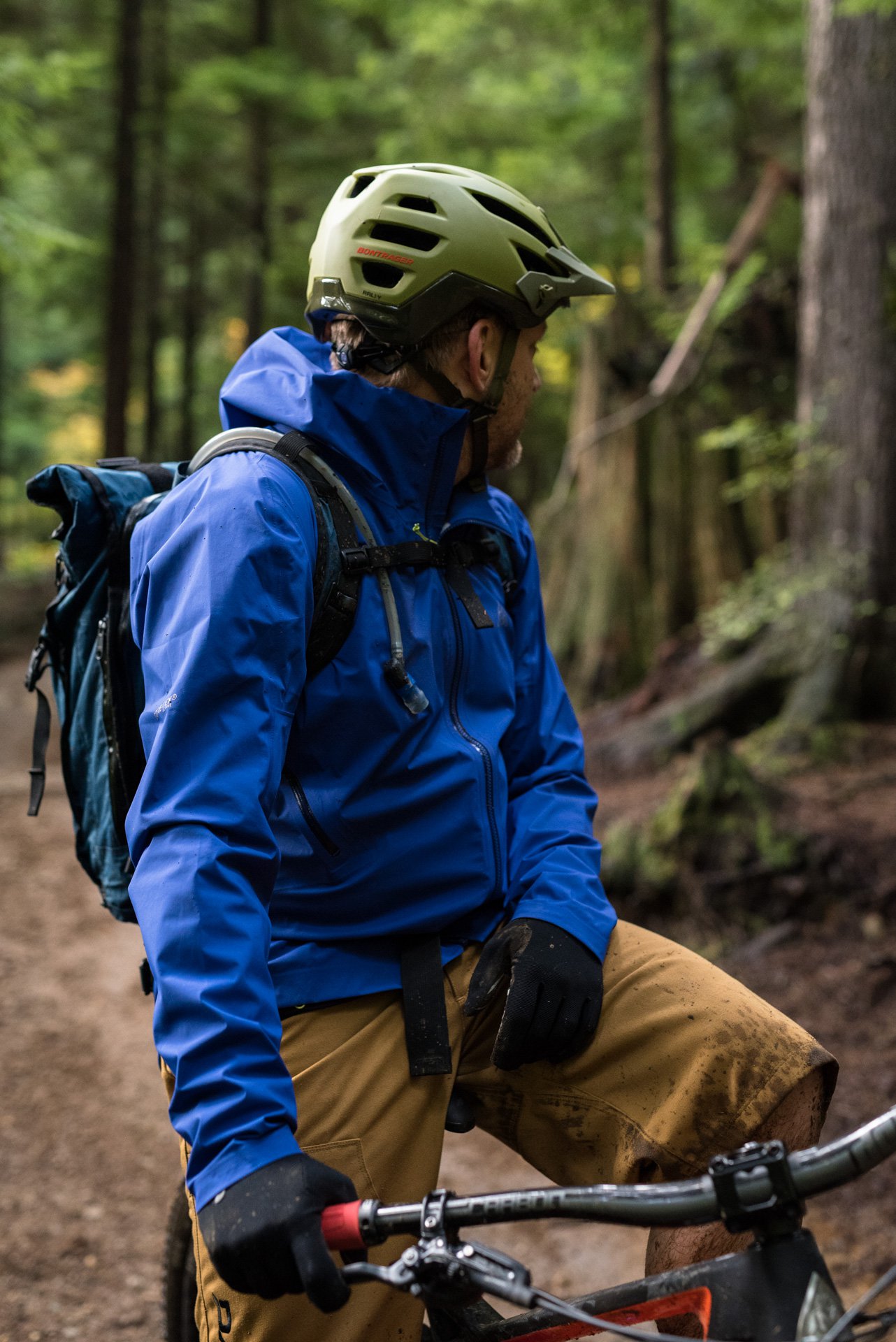 7mesh Guardian Jacket in the Wet