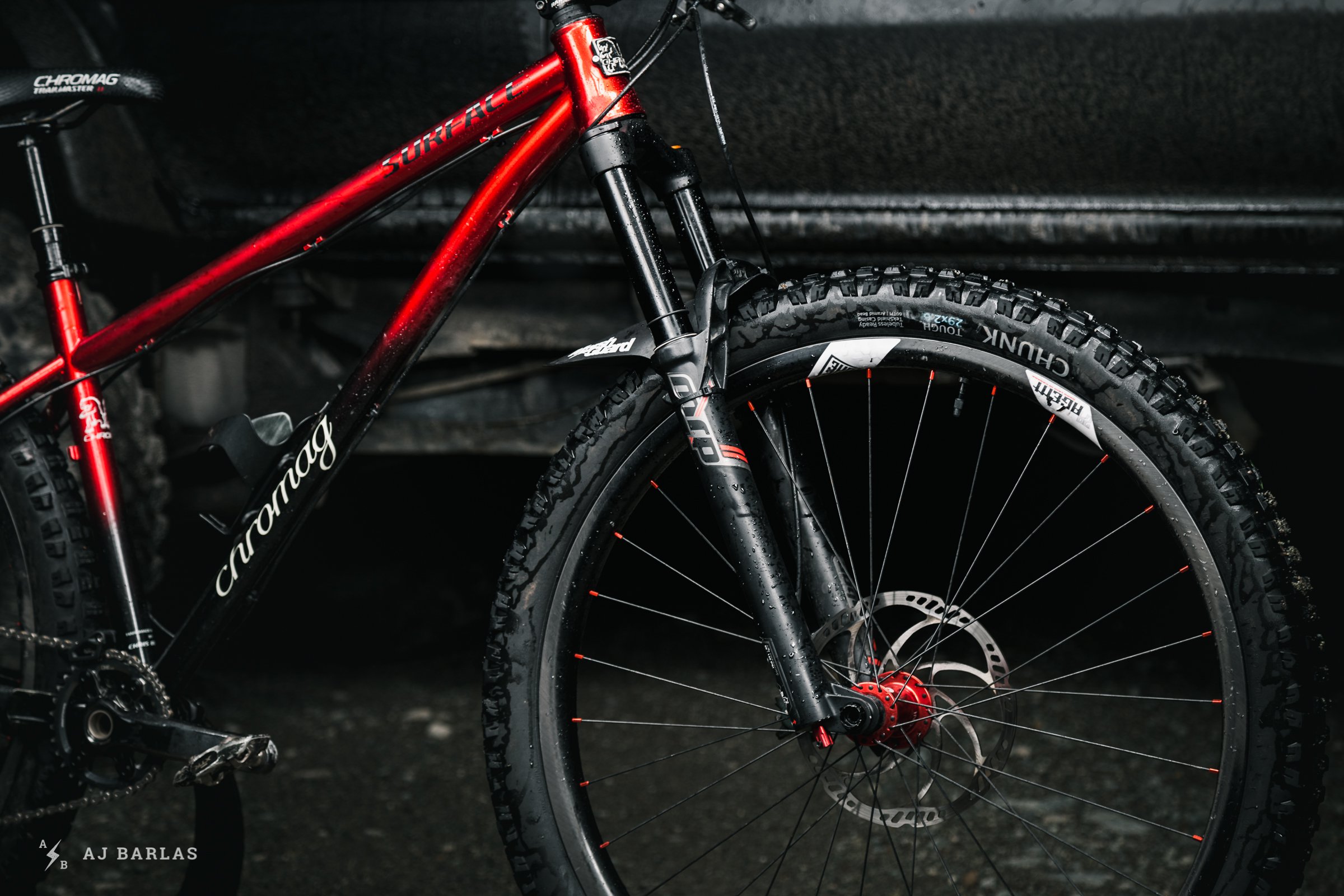MRP Ribbon on Owen Foster's Custom Chromag Surface Sheena
