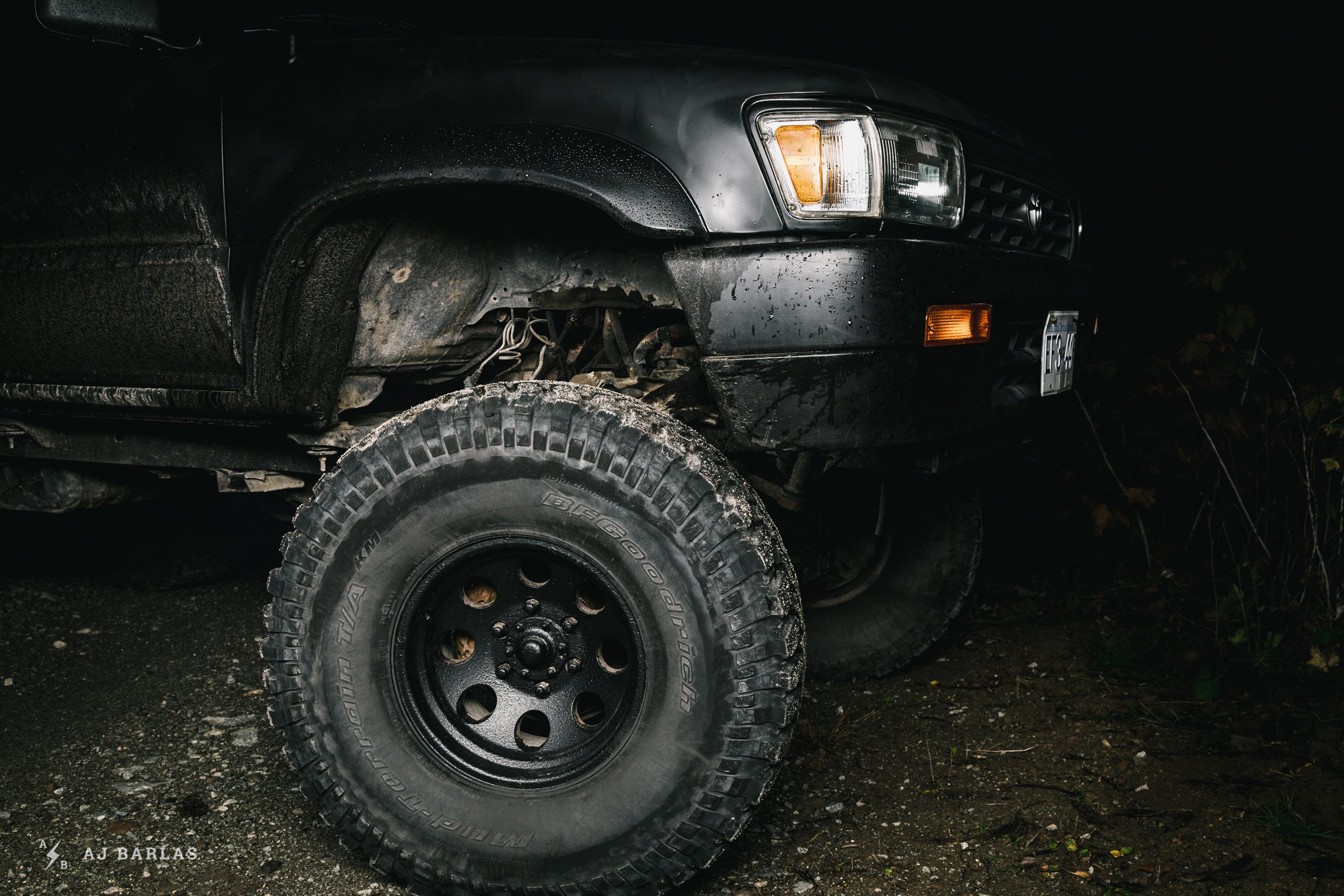 35-inch tires and a lot of room to move on Owen Foster's Toyota 4Runner Zombie