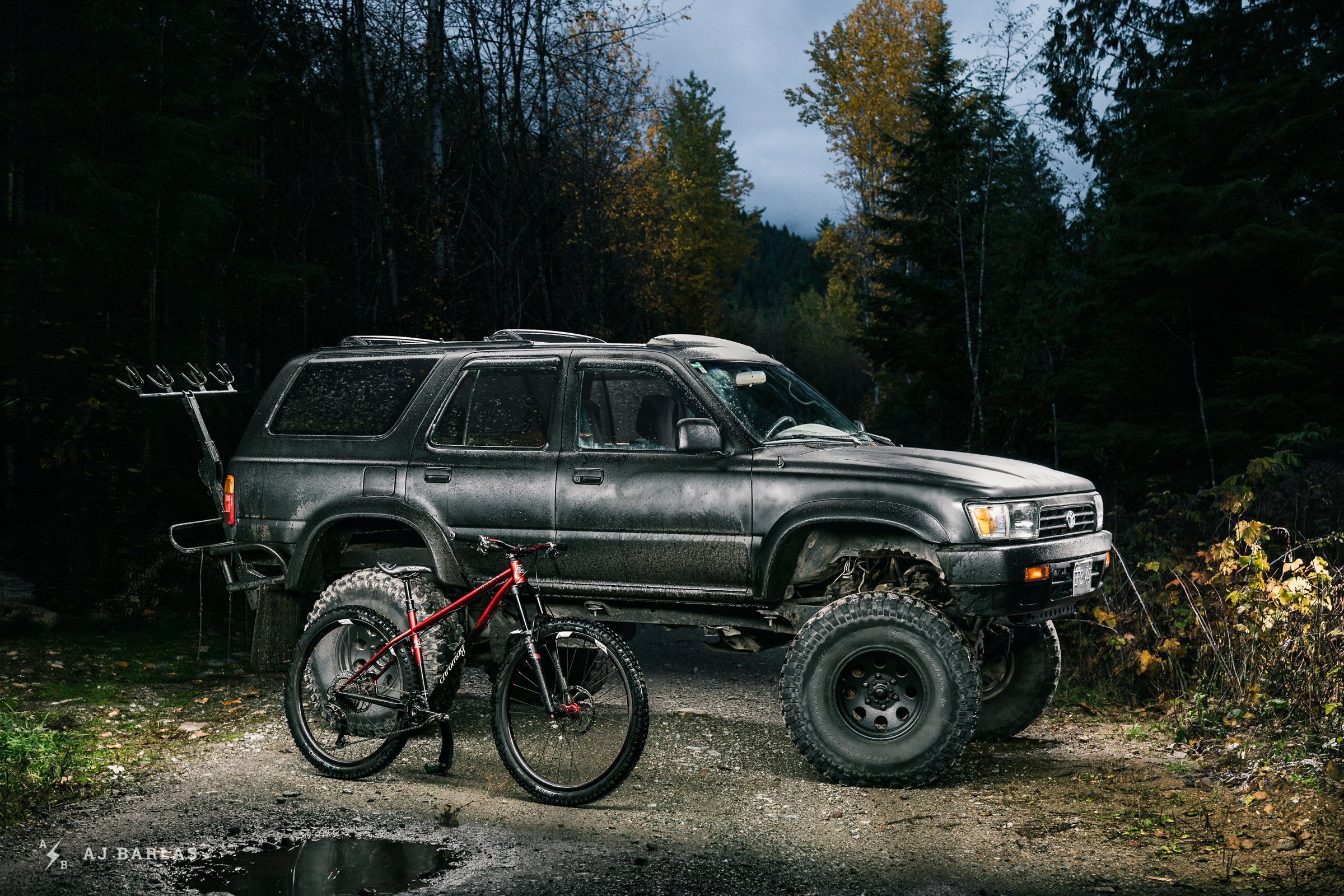 Owen Foster's Character Rich Toyota 4Runner & Chromag Surface