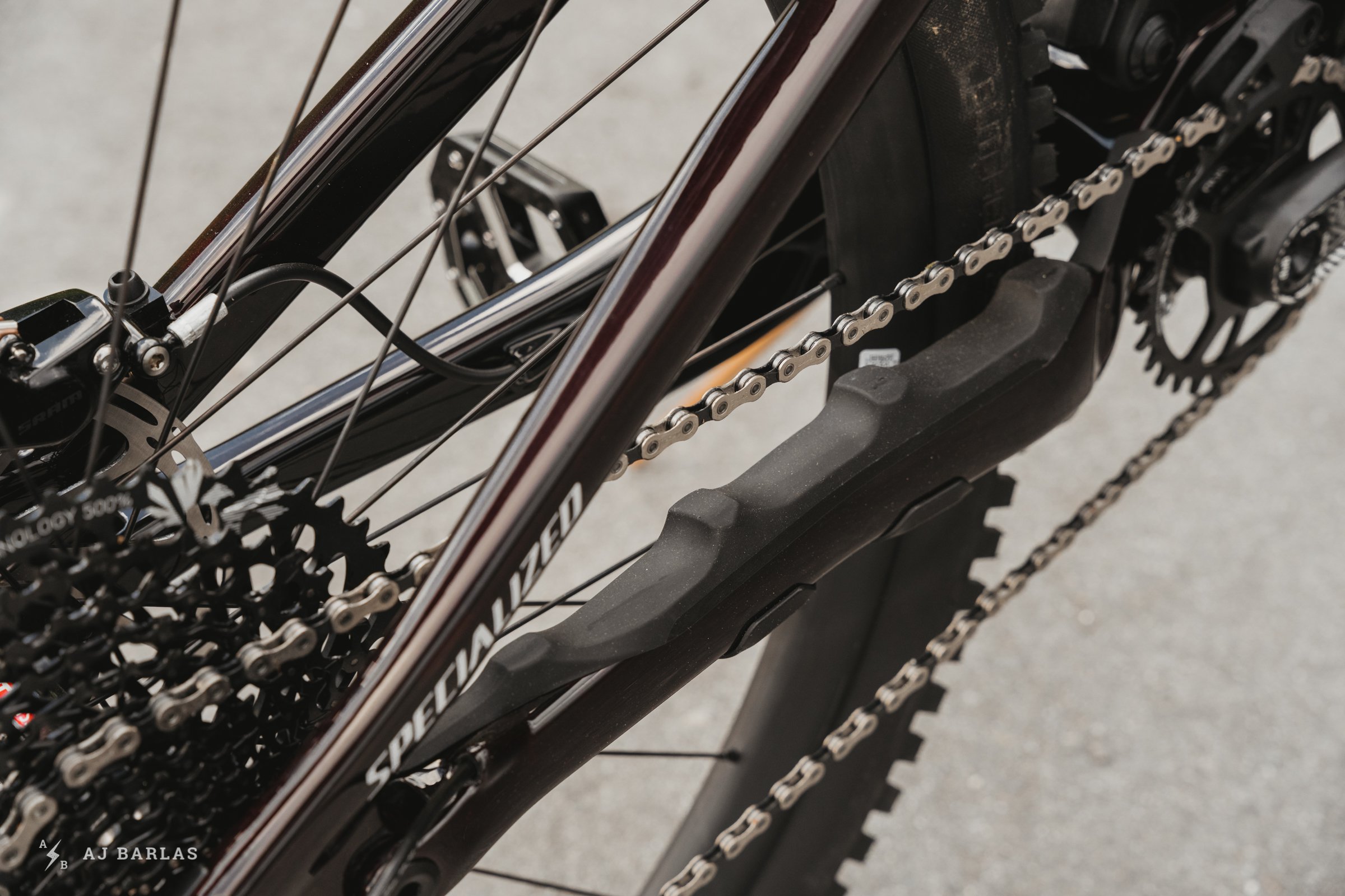 Specialized mini chain clearance guide