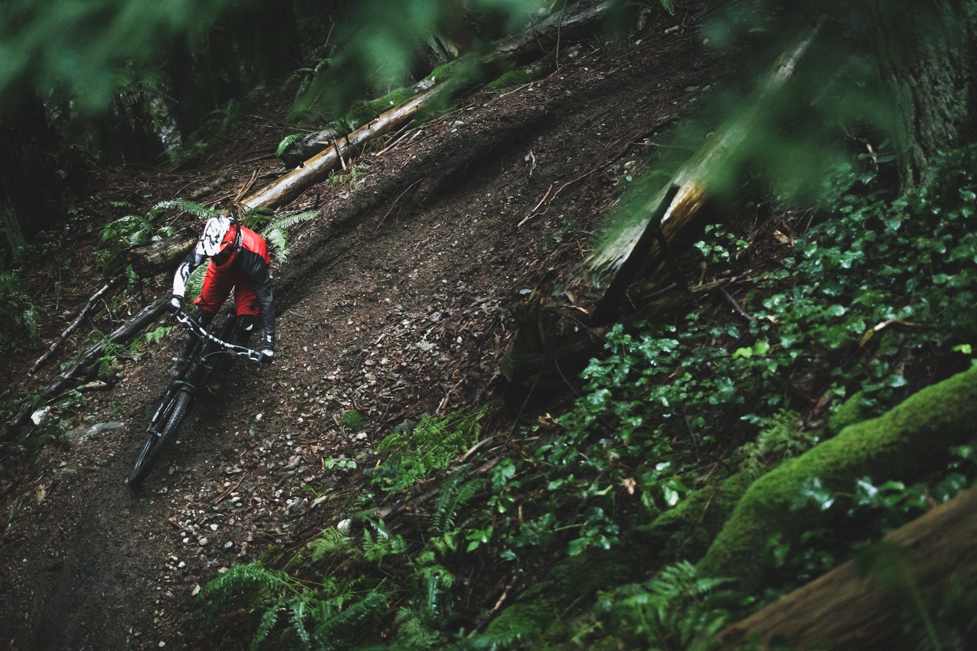 Rémy Métailler sliding through the dank on Cypress