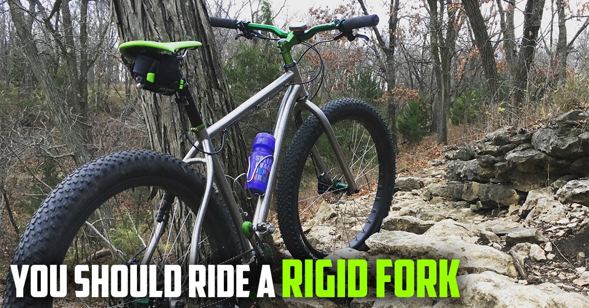 rigid bike fork