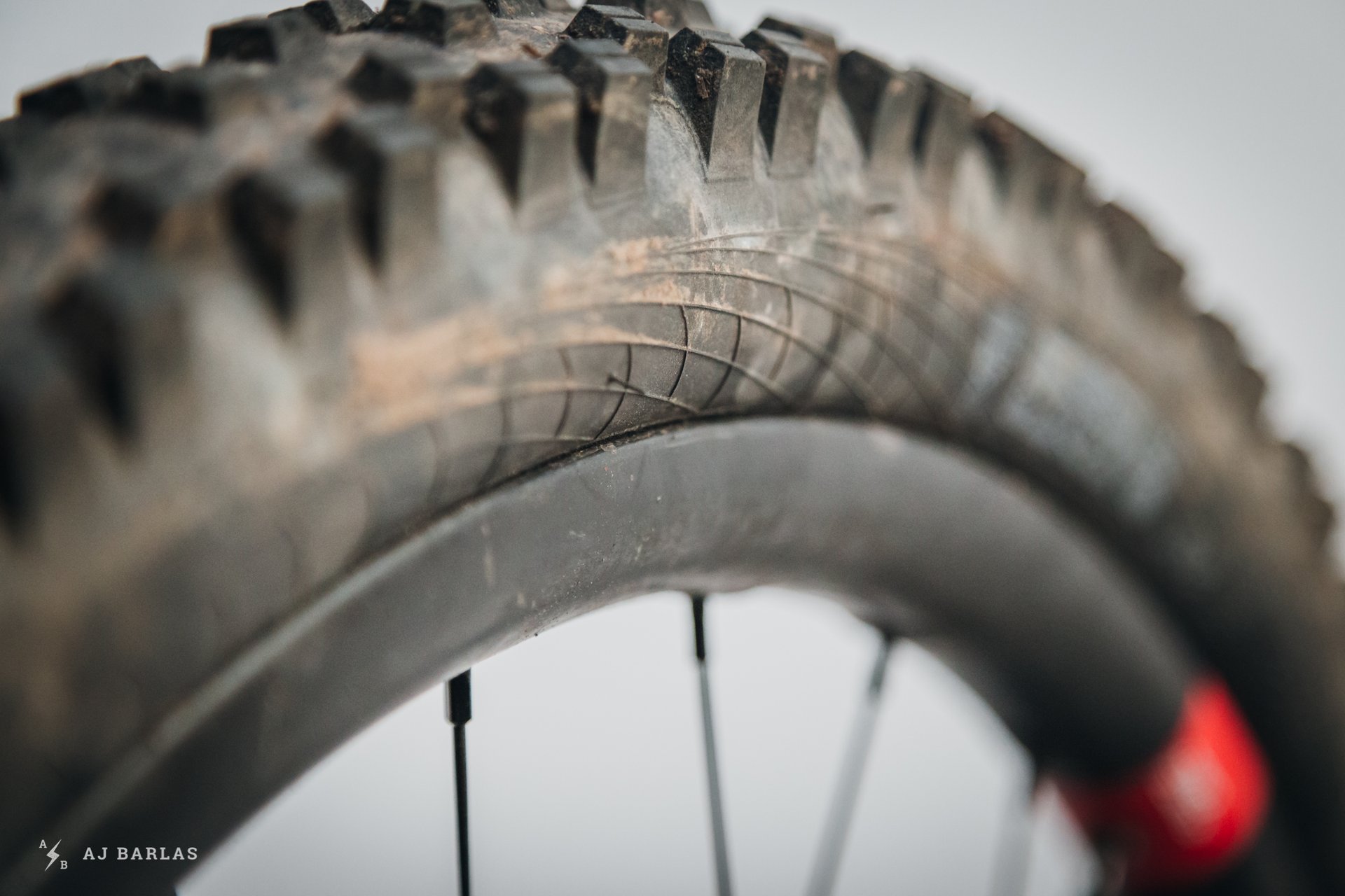 Rear Santa Cruz Reserve 30 Wheel Battle Scar