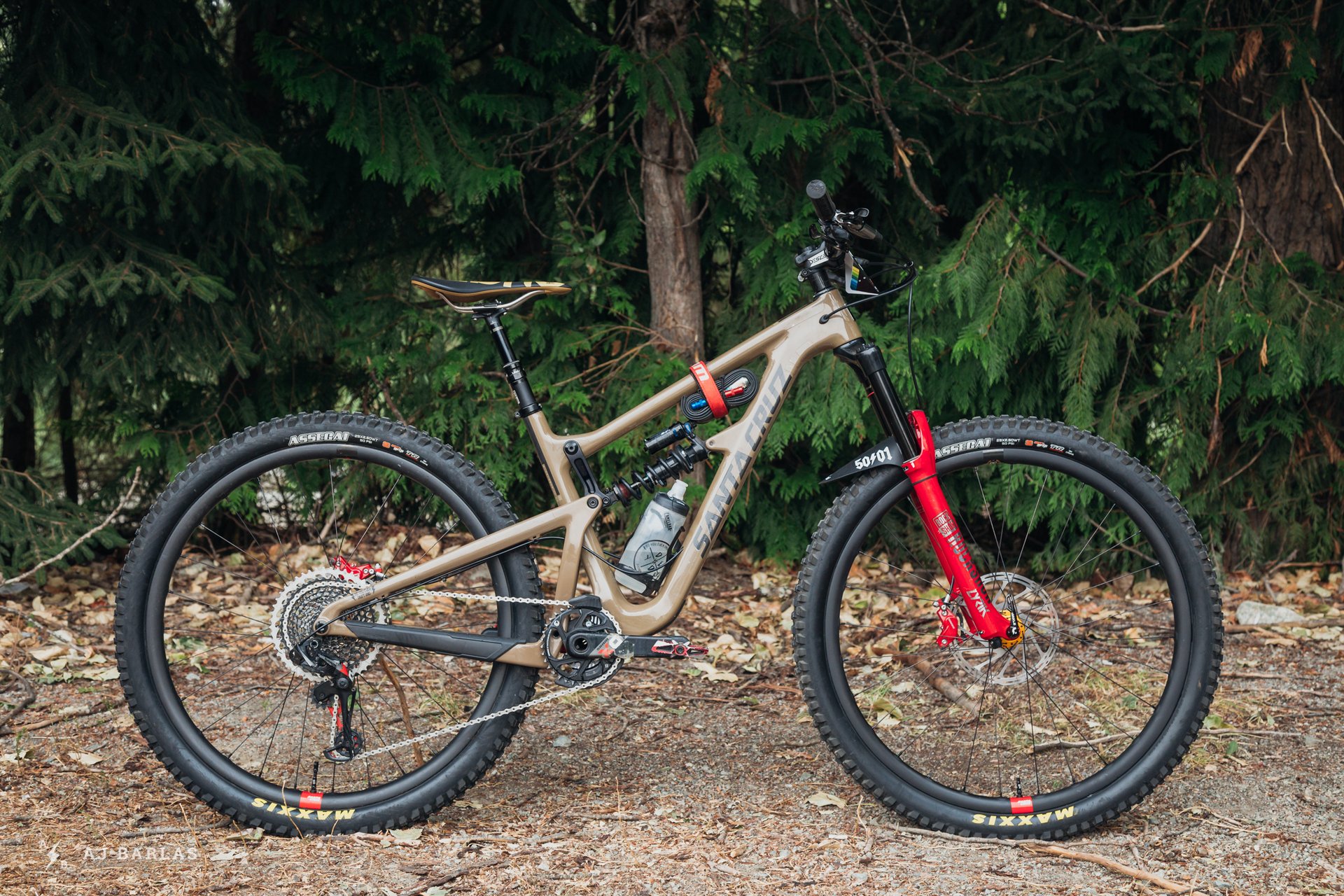 Josh Bryceland's EWS Whistler Santa Cruz Bronson Josh Bryceland's EWS Whistler Santa Cruz Bronson