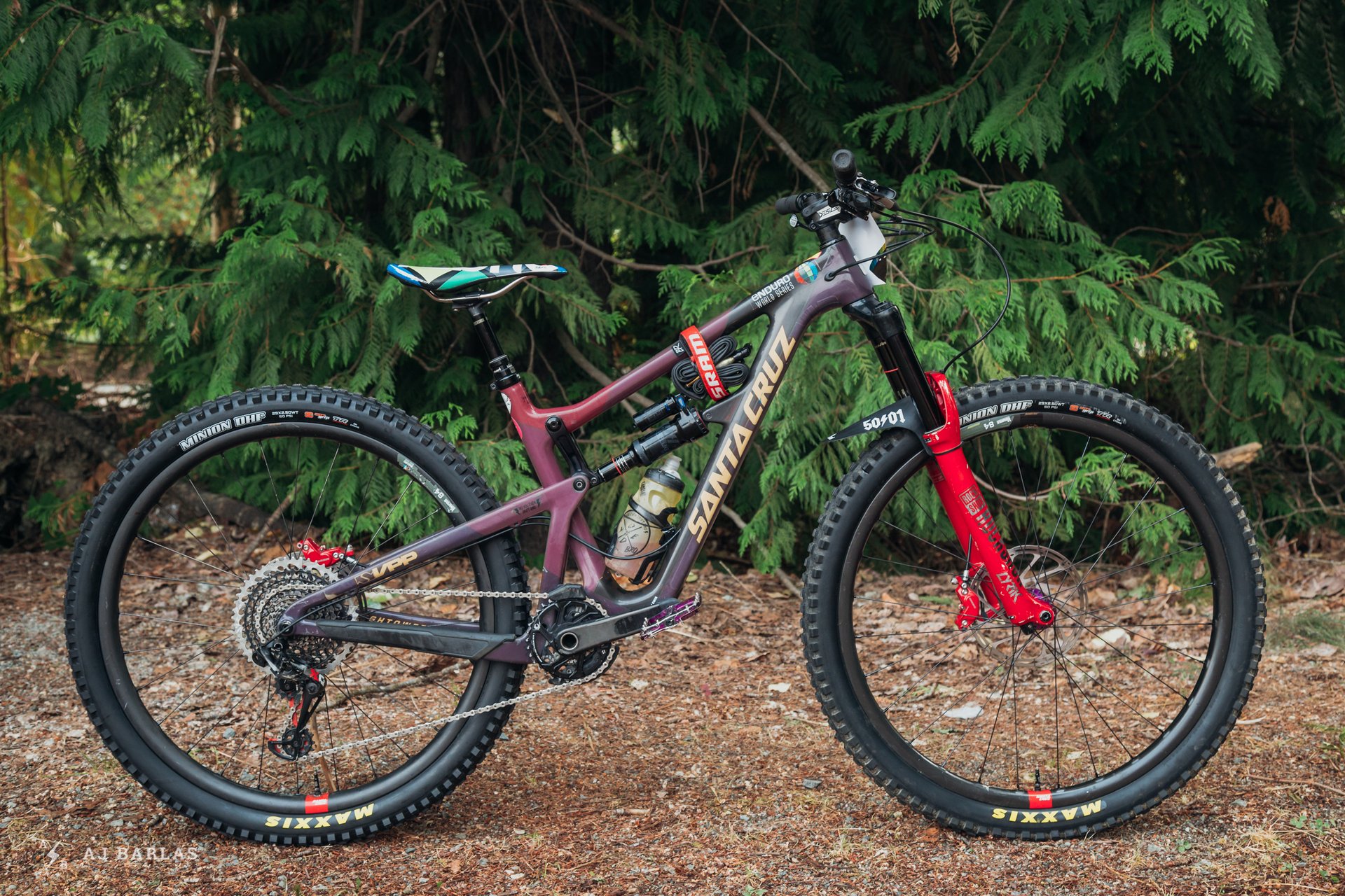 Josh Bryceland's EWS Whistler Santa Cruz Bronson Josh Bryceland's EWS Whistler Santa Cruz Bronson