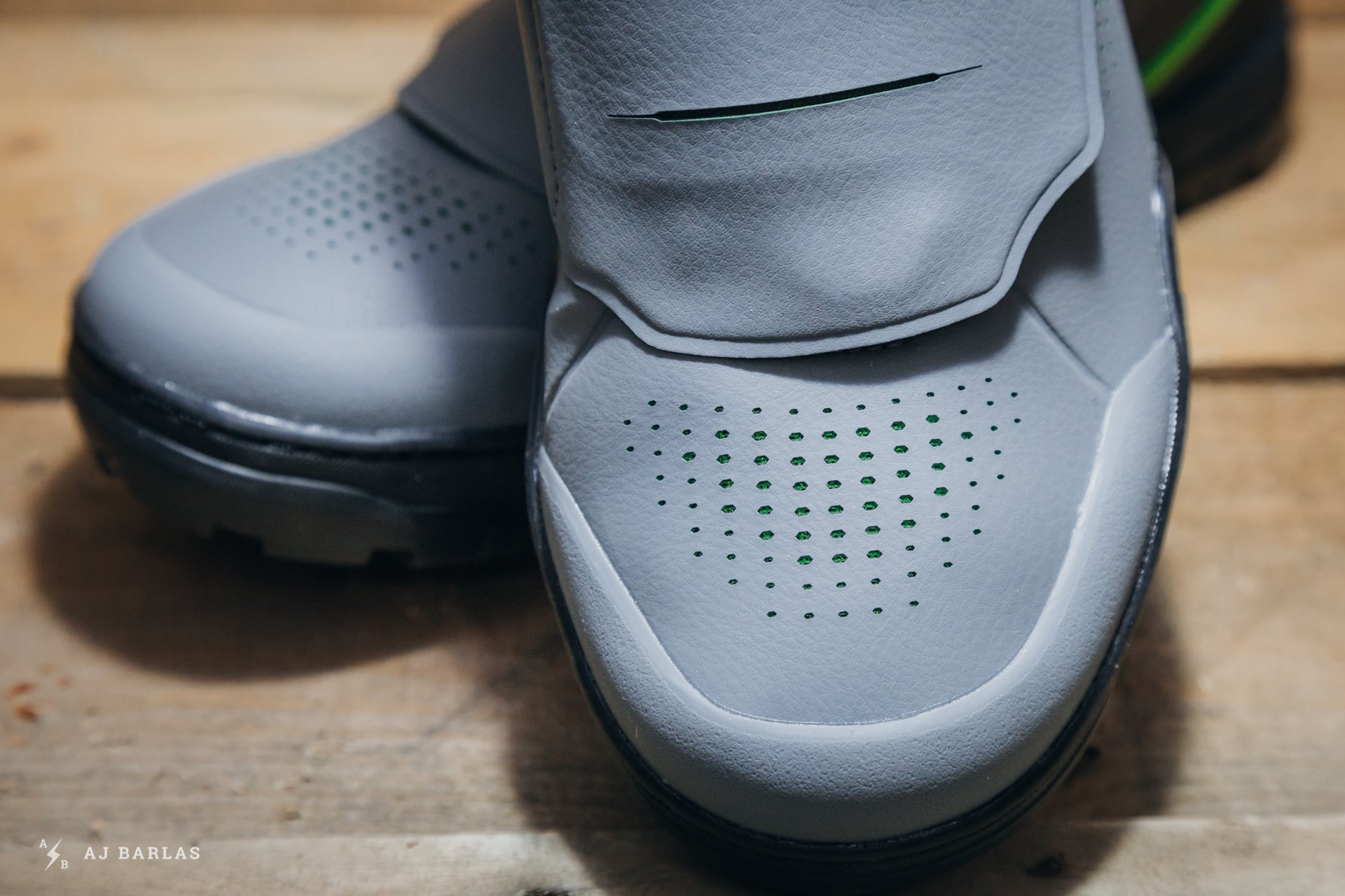 Perforated Toe Box Improves Breathability