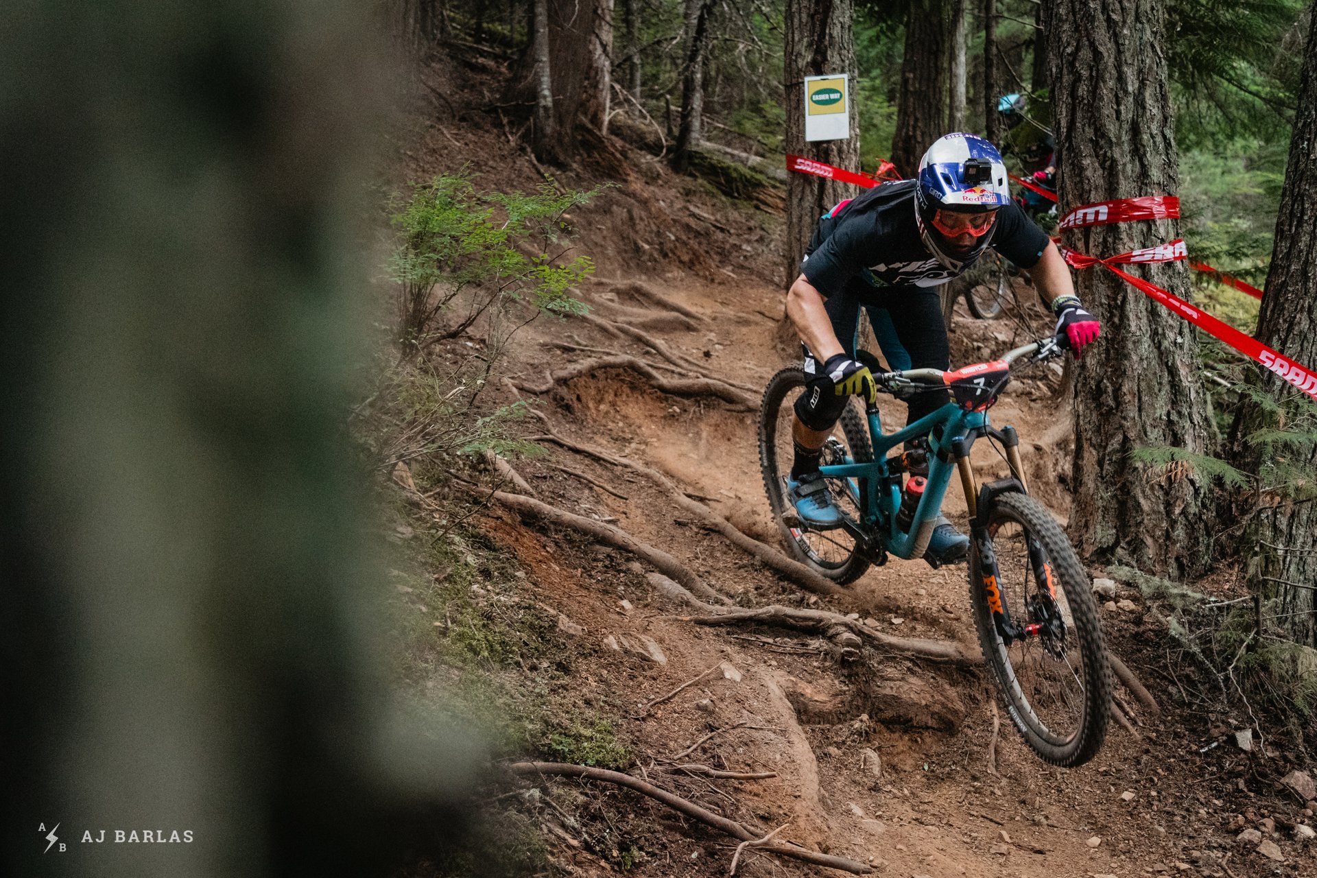 Richie Rude on a Dry Stage 3 During Practice