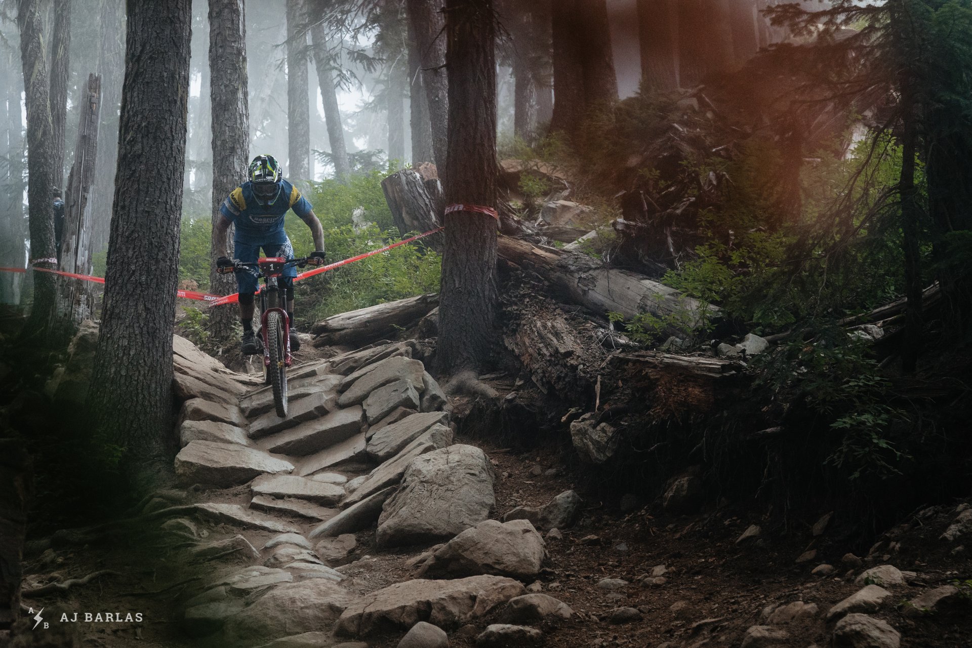 Sam Hill Casually Rolling into No Joke While Practicing on Stage 4