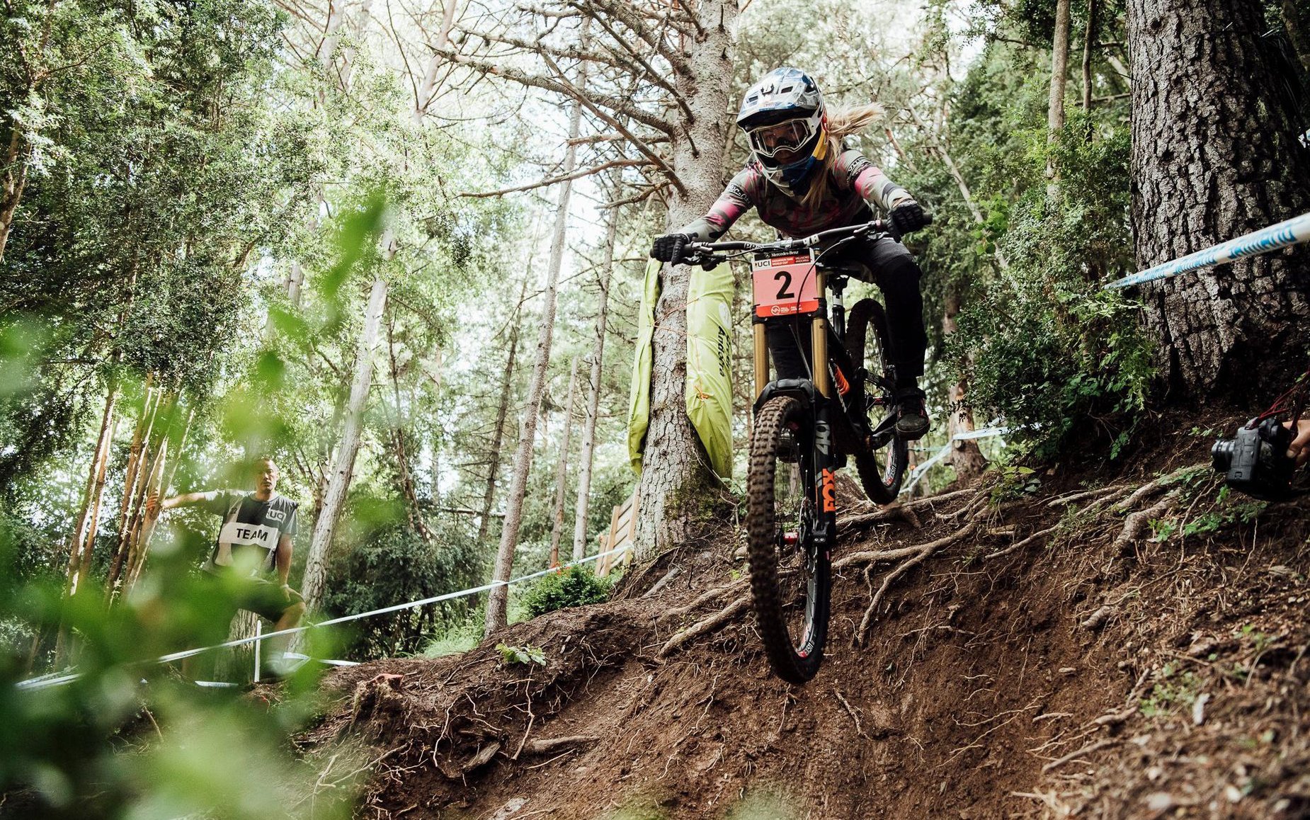 Tahnée Seagrave 2018 Andorra DH World Cup Practice