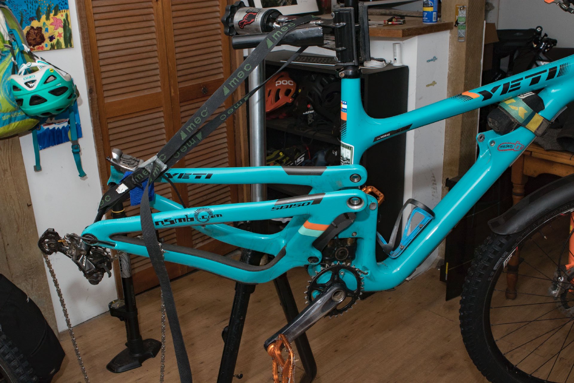 yeti carbon frame