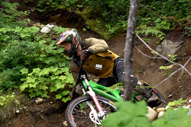 boxxer world cup test, 2010 rock   shox boxxer world cup,  whistler, north Shore