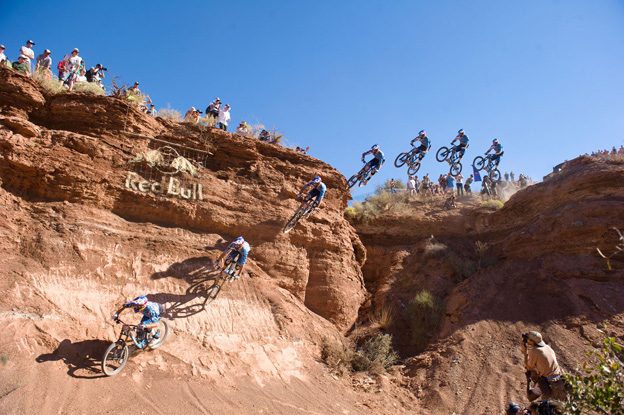 Gee Atherton at Rampage 2010