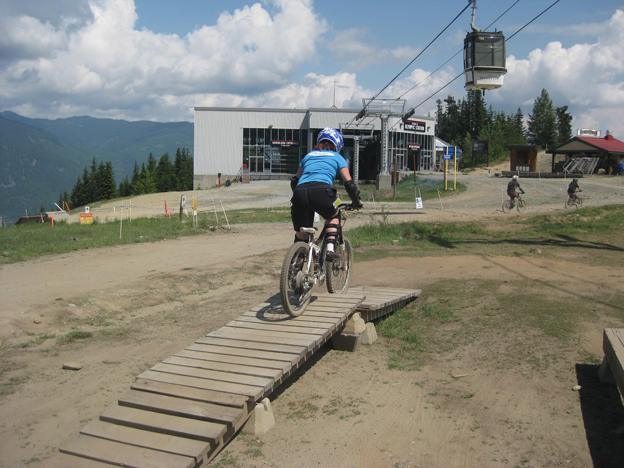 reluctant adrenaline junkie mountain bike whistler