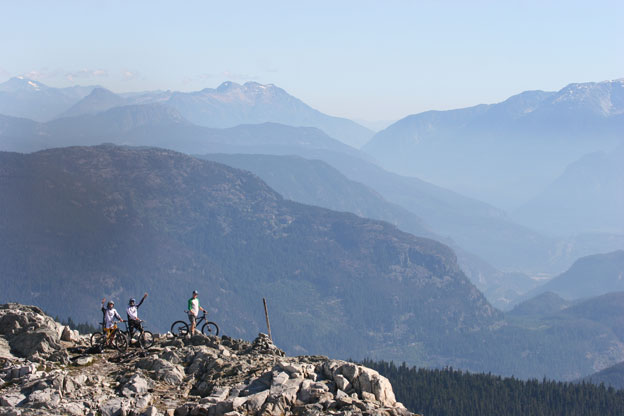 bear back biking whistler bike park extreme chalet  accommodation