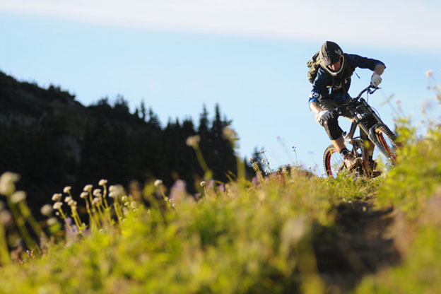 bear back biking whistler bike  park extreme chalet  accommodation