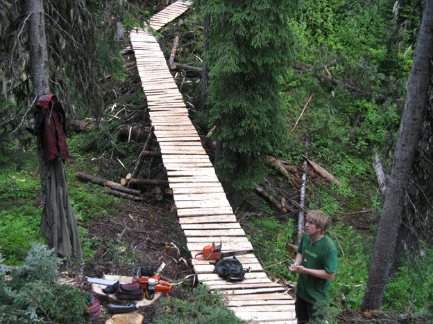 powerslave big trail building summer part 3 riley mcintosh