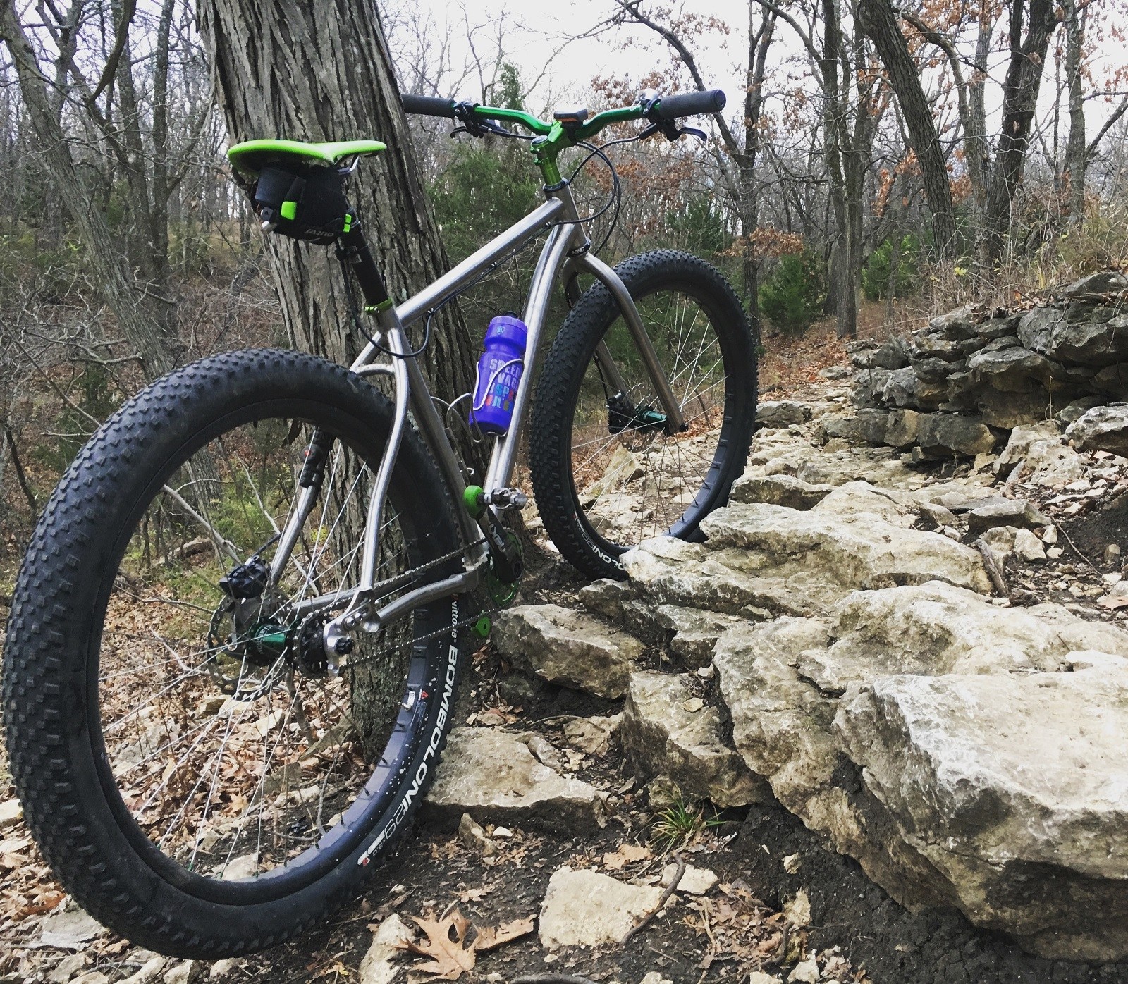 rigid frame mountain bike