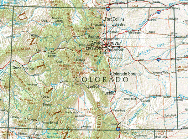 Colorado Map