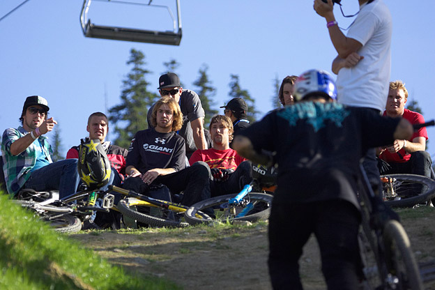 anthony messere, cam zink, brandon semenuk, joyride, crankworx 2011, slopestyle, red bull