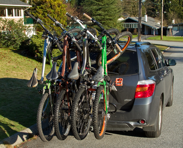 used north shore bike rack